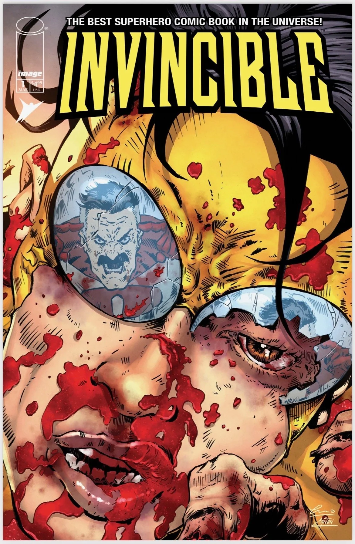 Invincible #1 Reprint - H&F Exclusive - Leno Hernandez — Heroes